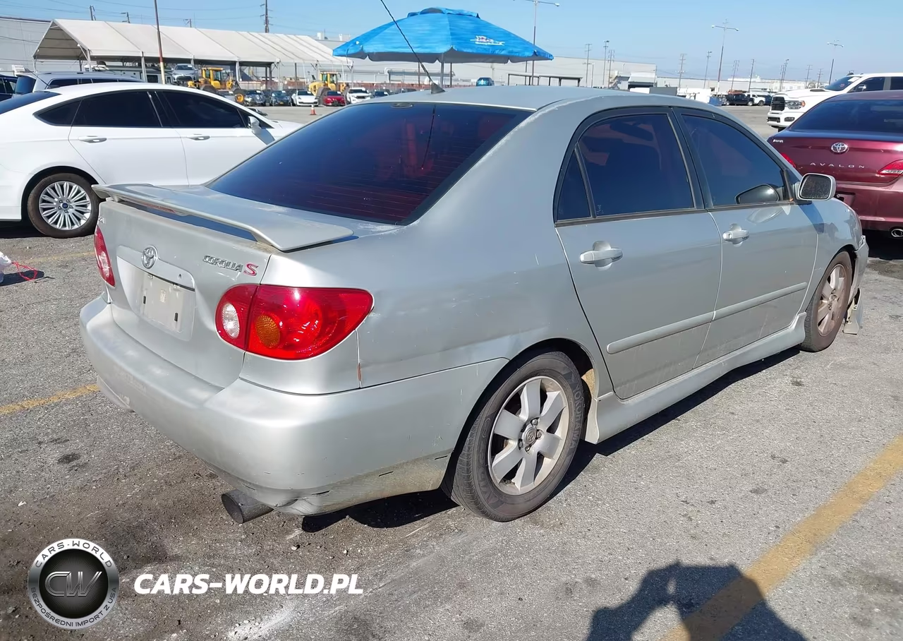 2003 Toyota Corolla S VIN:1NXBR32E63Z035093 - 4