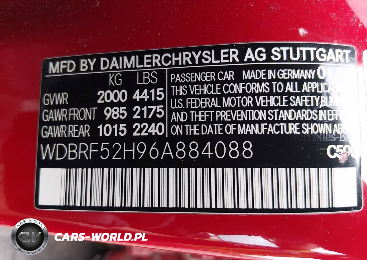2006 Mercedes-Benz C 230 Sport VIN:WDBRF52H96A884088 - 9