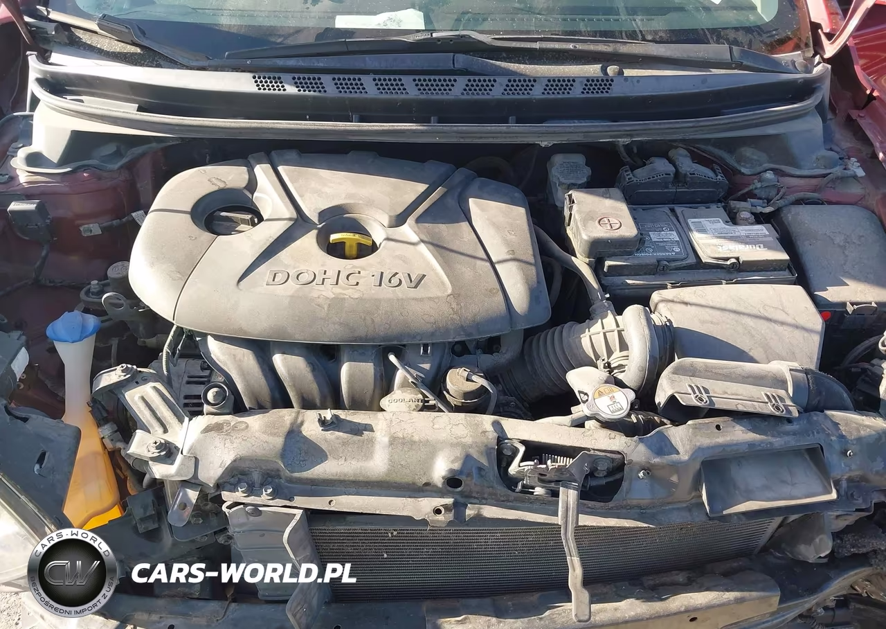 2014 Hyundai Elantra Se VIN:5NPDH4AE8EH539343 - 10