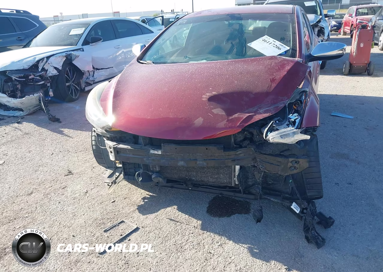 2014 Hyundai Elantra Se VIN:5NPDH4AE8EH539343 - 6