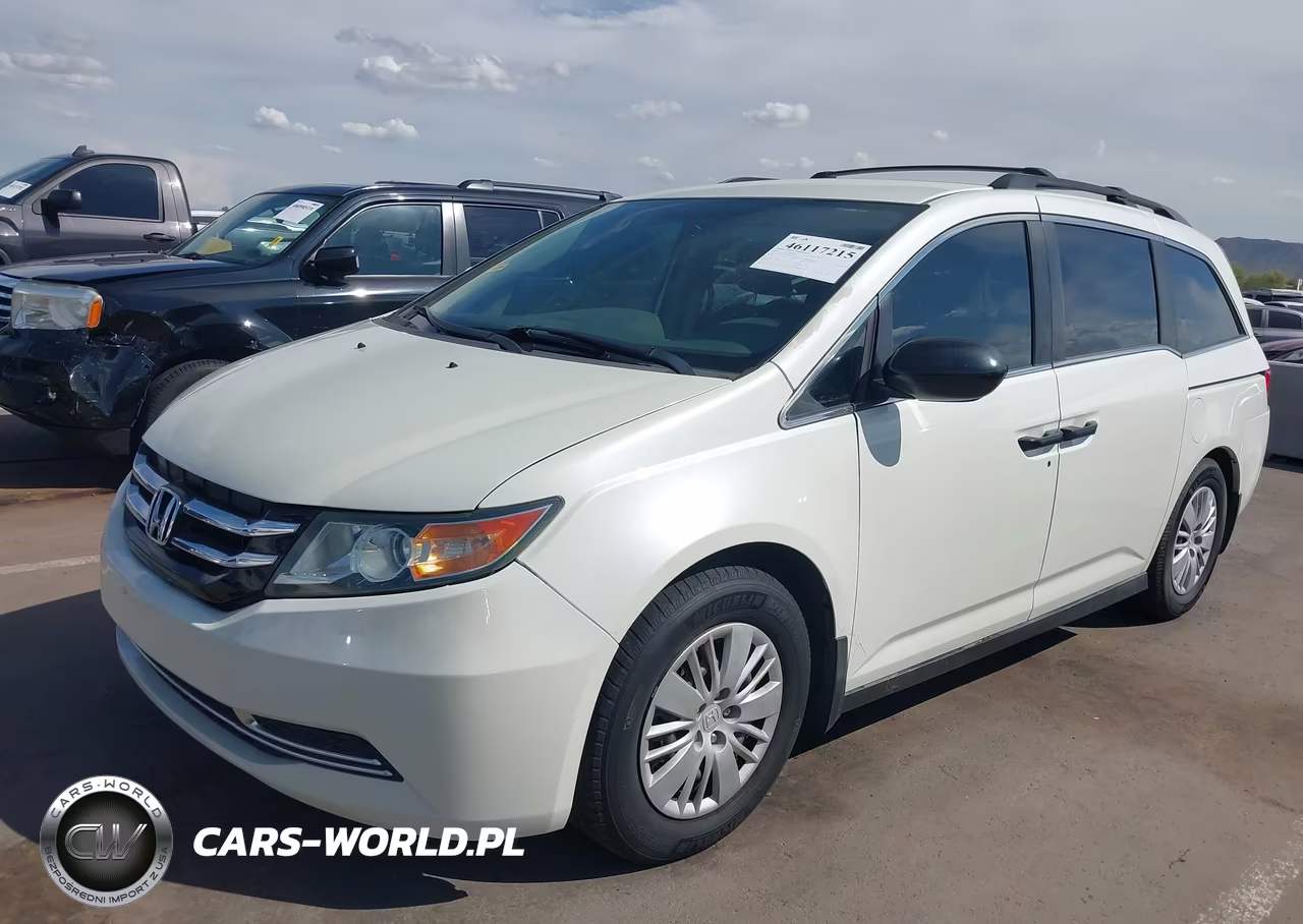 2014 Honda Odyssey Lx VIN:5FNRL5H22EB058198 - 2