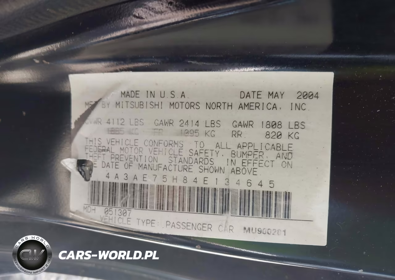 2004 Mitsubishi Eclipse Spyder Gts VIN:4A3AE75H84E134645 - 9