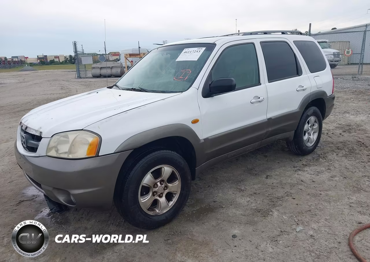 2001 Mazda Tribute Es V6-Lx V6 VIN:4F2YU09191KM01006 - 2