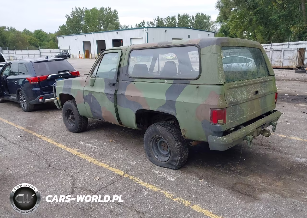 1985 Chevrolet D10 Military Blazer VIN:1G8ED18J7FF145047 - 3