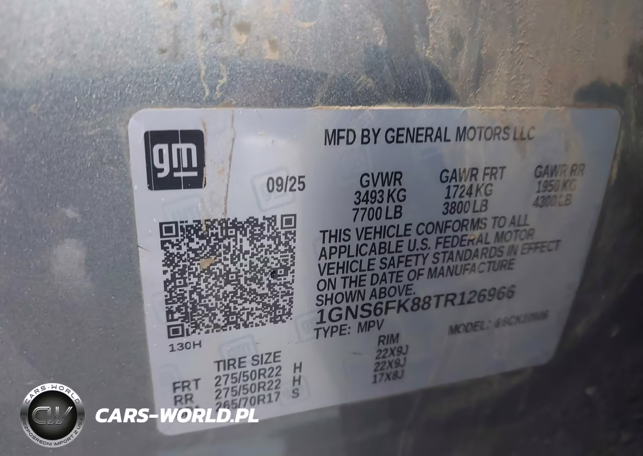 2026 Chevrolet Suburban Premier, 4Wd VIN:1GNS6FK88TR126966 - 9