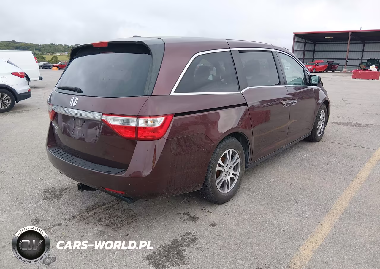 2012 Honda Odyssey Ex-L VIN:5FNRL5H60CB028097 - 4