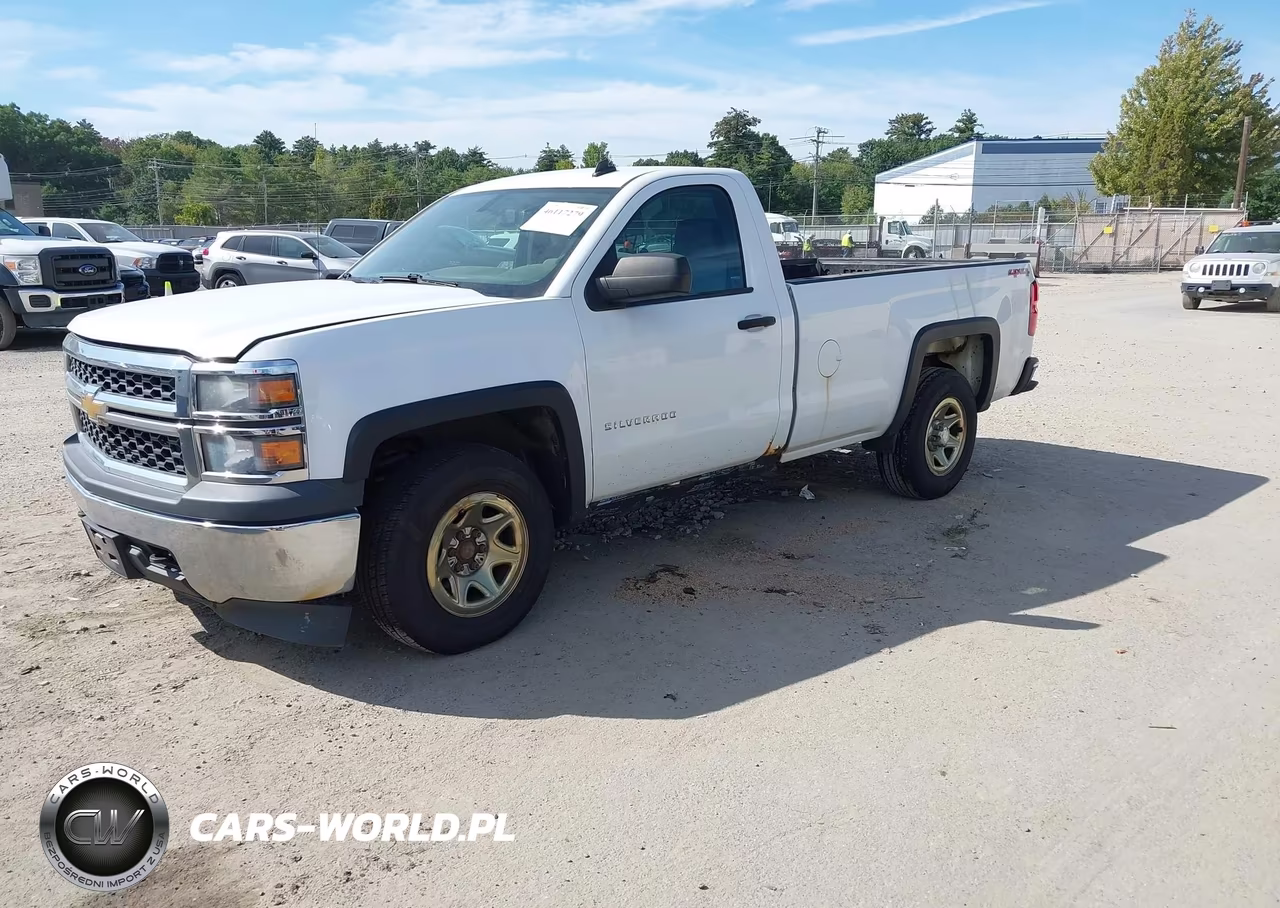 2014 Chevrolet Silverado 1500 Work Truck 2Wt VIN:1GCNKPECXEZ162653 - 2
