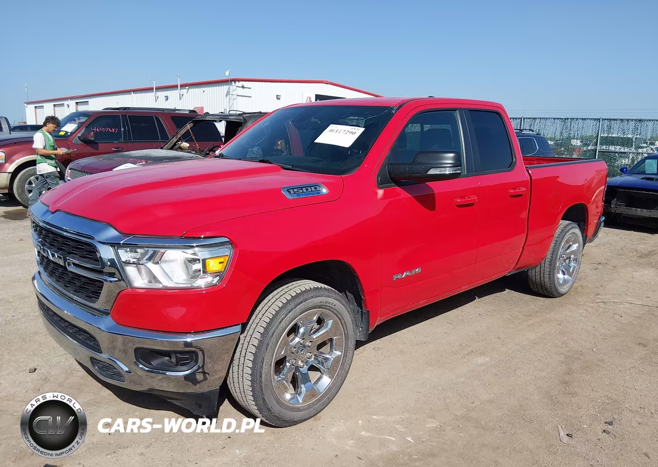 2022 Ram 1500 Big Horn 4X4 6'4 Box VIN:1C6RRFBG7NN238200 - 2