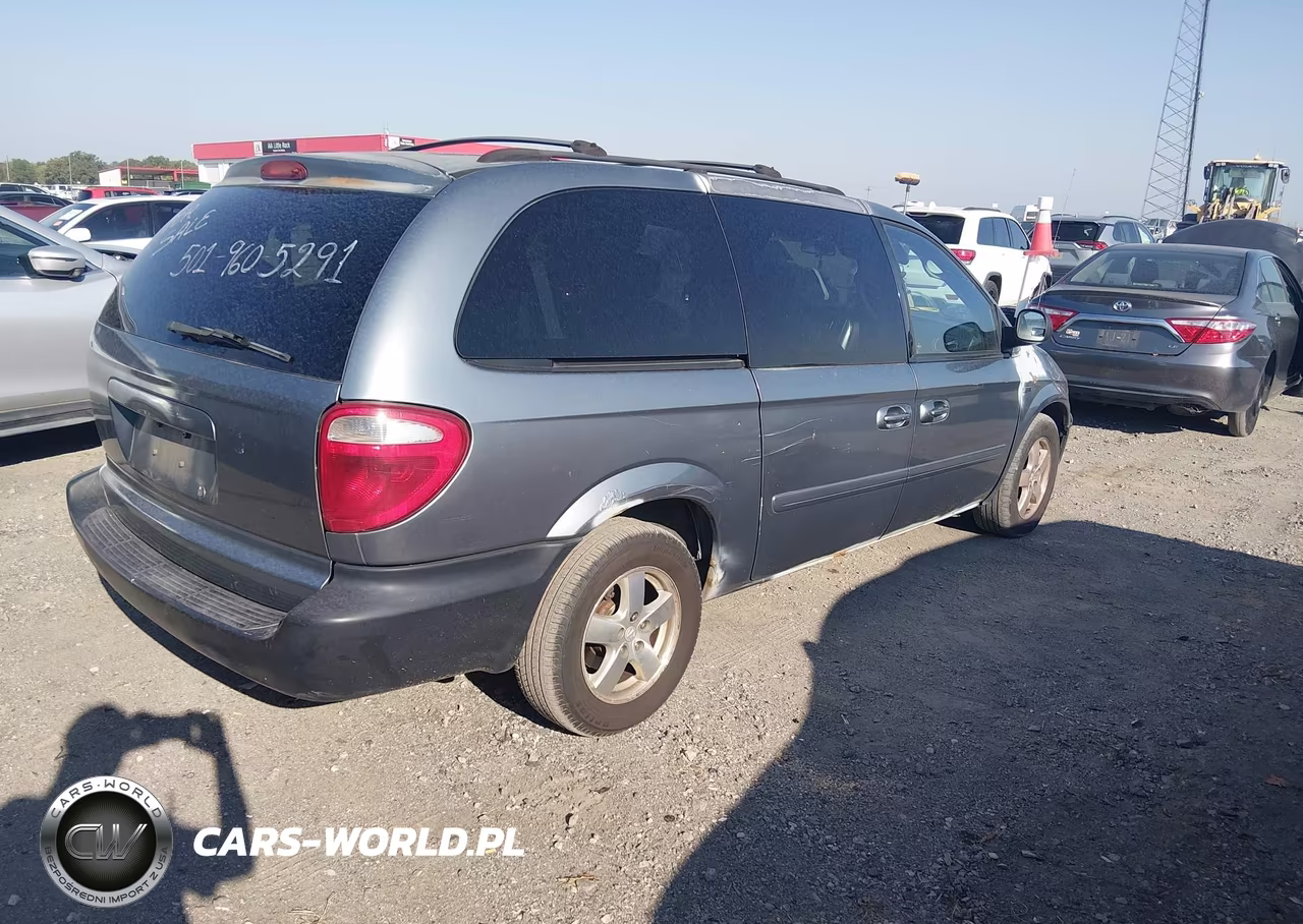 2007 Dodge Grand Caravan Sxt VIN:2D4GP44LX7R181925 - 4