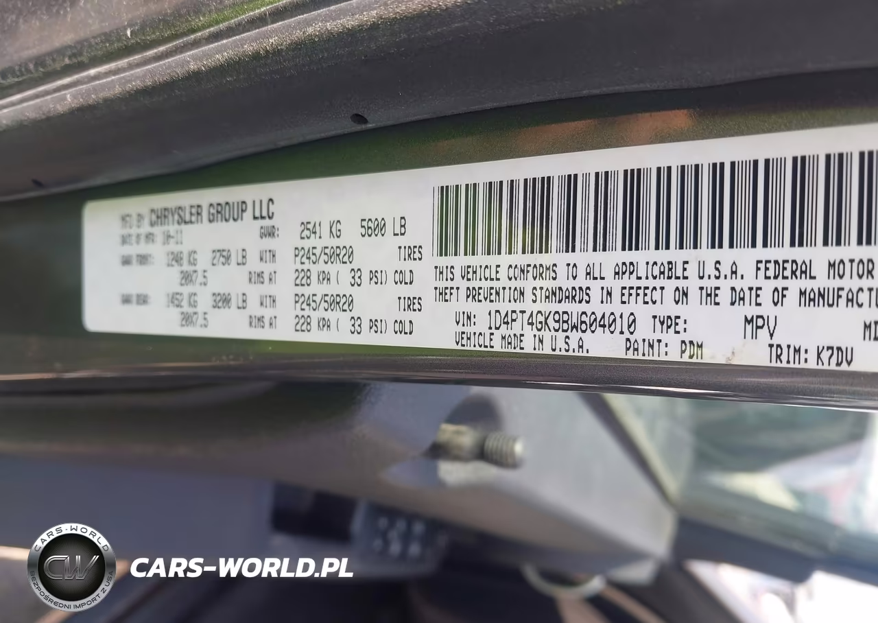 2011 Dodge Nitro Heat VIN:1D4PT4GK9BW604010 - 9