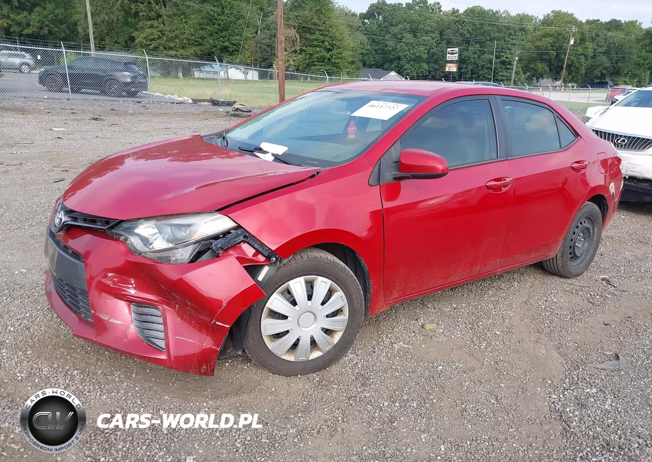 2015 Toyota Corolla Le VIN:2T1BURHE9FC414457 - 2