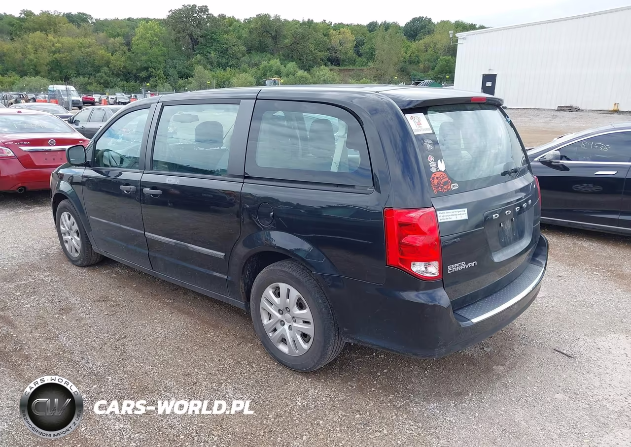 2014 Dodge Grand Caravan American Value Pkg VIN:2C4RDGBG1ER306202 - 3