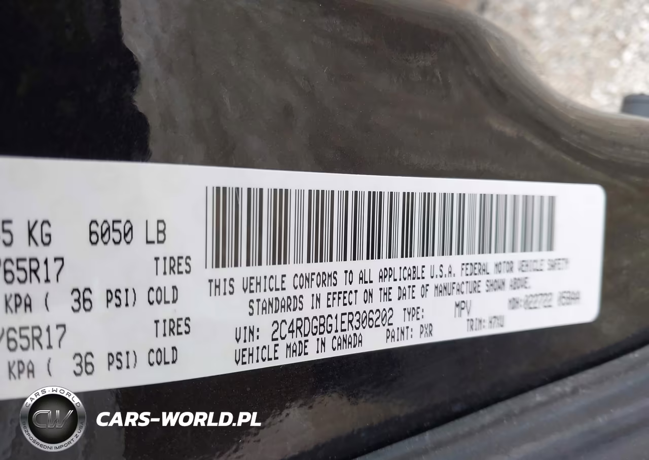 2014 Dodge Grand Caravan American Value Pkg VIN:2C4RDGBG1ER306202 - 9