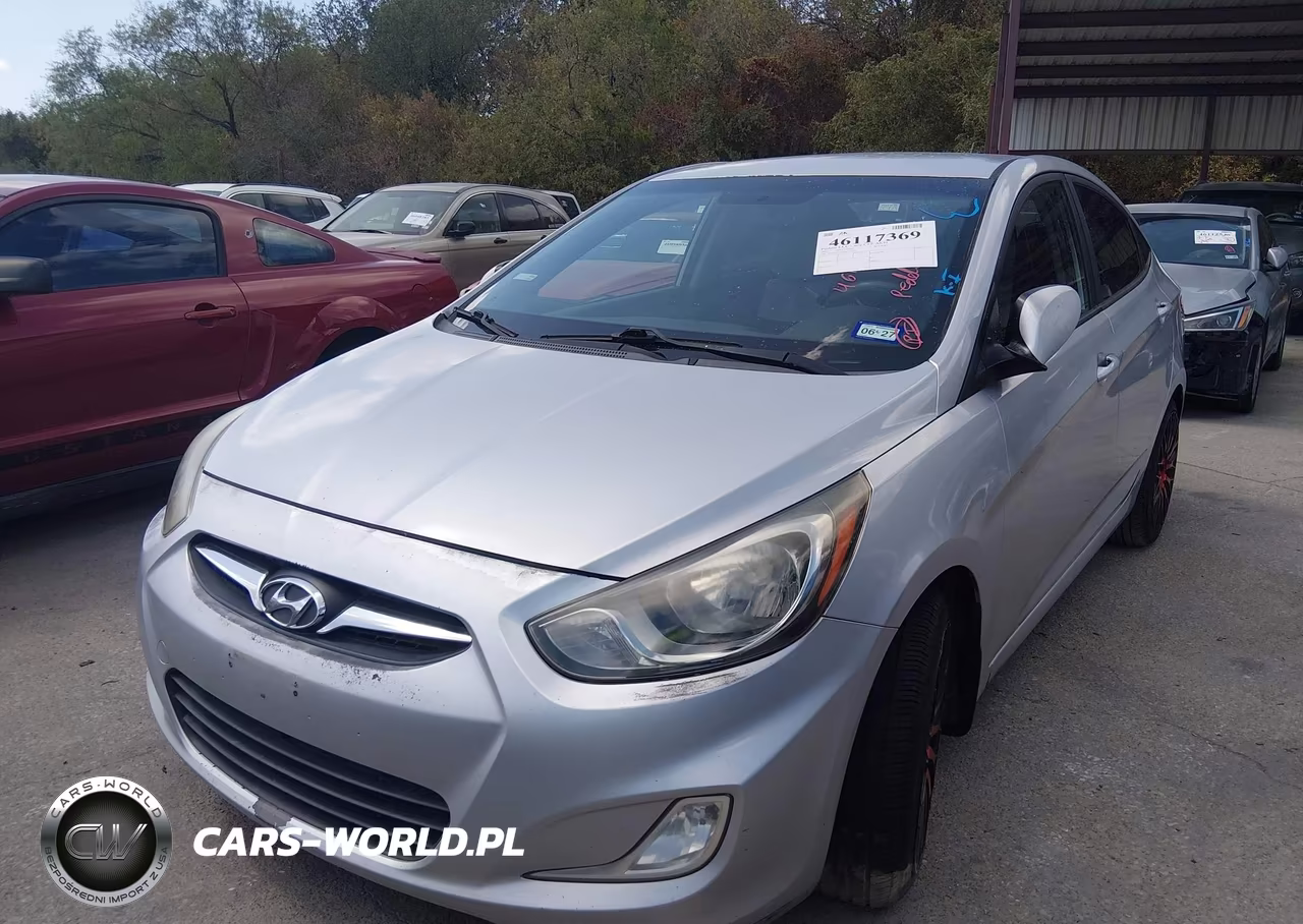 2013 Hyundai Accent Gls VIN:KMHCU4AE4DU316210 - 2
