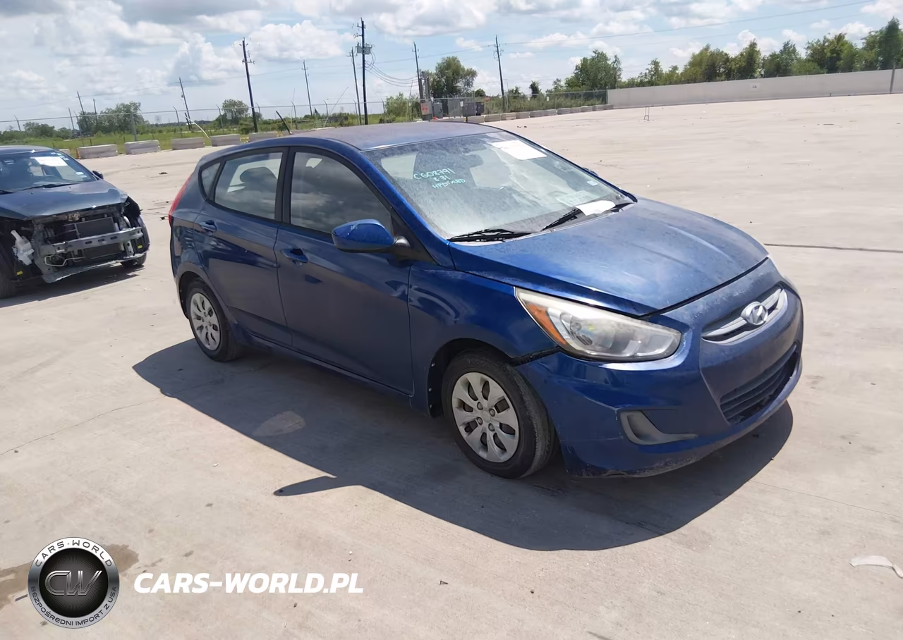 2016 Hyundai Accent Se VIN:KMHCT5AE0GU284711 - 1