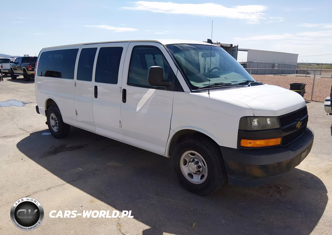 2019 Chevrolet Express 3500 Ls VIN:1GAZGNFG9K1352939 - 1