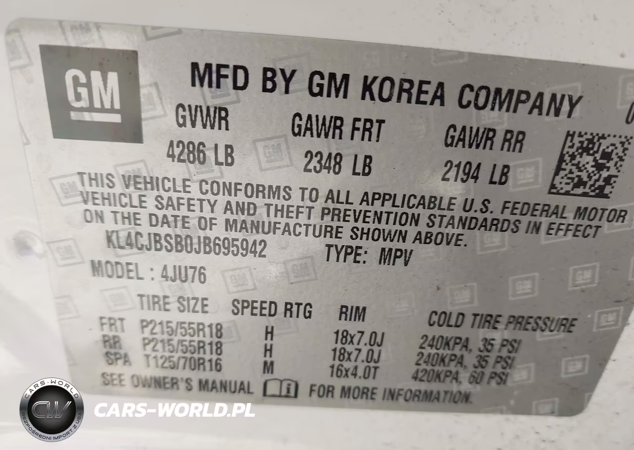 2018 Buick Encore Preferred Ii VIN:KL4CJBSB0JB695942 - 9