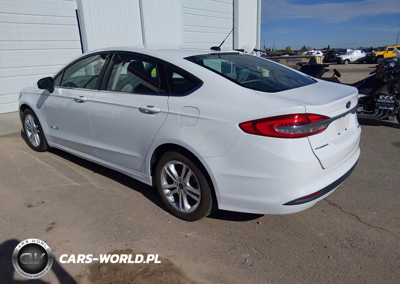 2018 Ford Fusion Hybrid S VIN:3FA6P0UU8JR278994 - 3