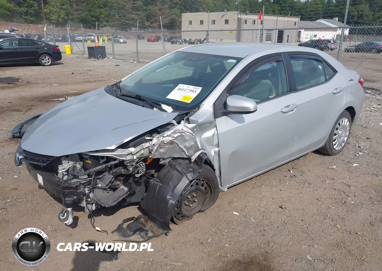 2016 Toyota Corolla Le VIN:2T1BURHE2GC625887 - 2