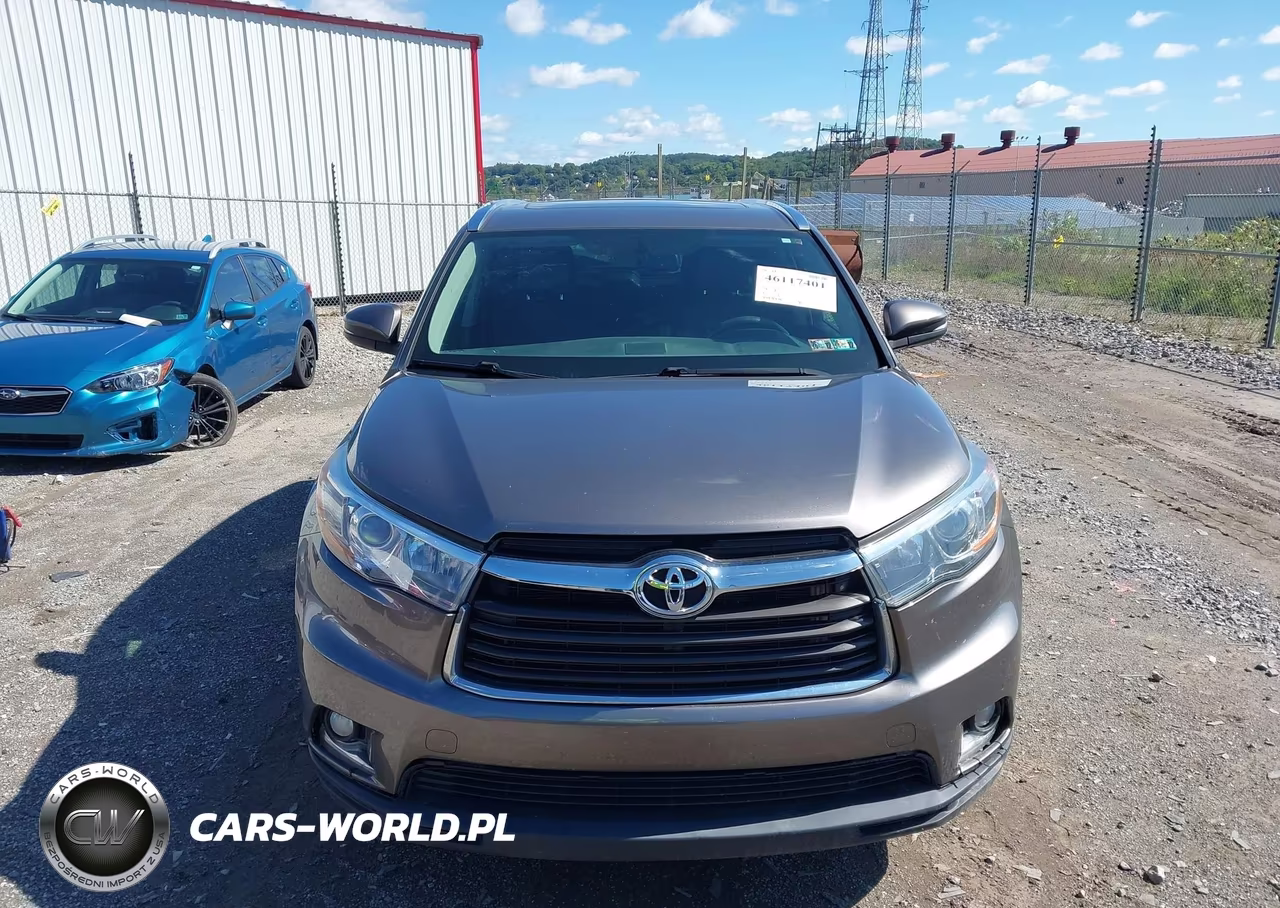 2014 Toyota Highlander Limited V6 VIN:5TDYKRFH2ES020334 - 12