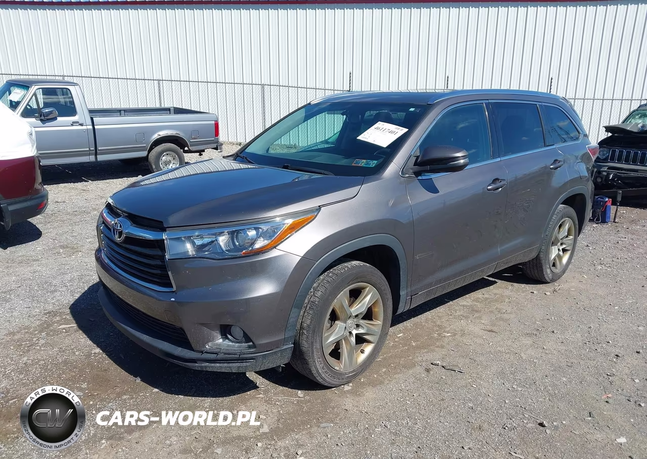2014 Toyota Highlander Limited V6 VIN:5TDYKRFH2ES020334 - 2