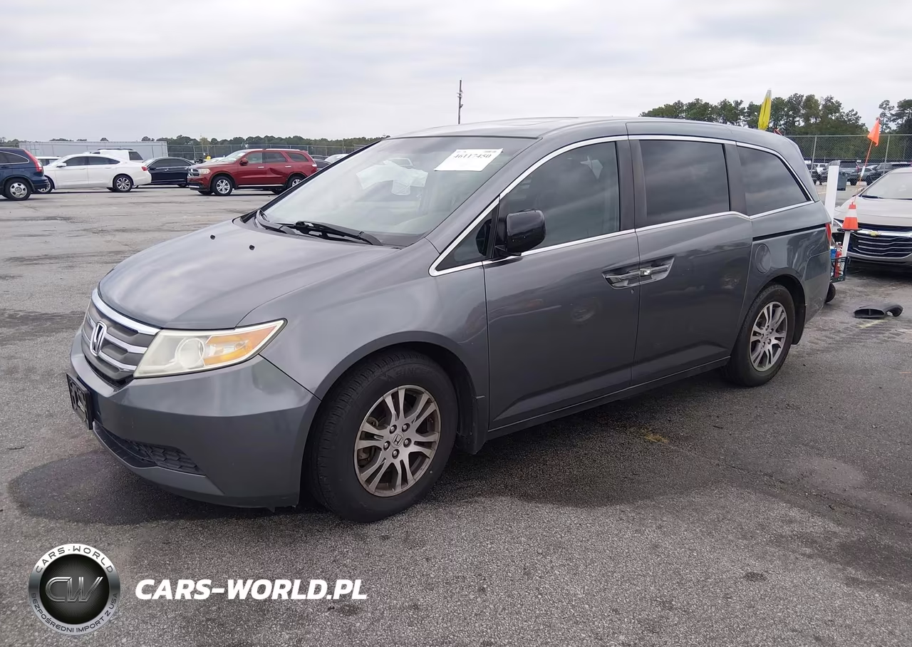 2011 Honda Odyssey Ex-L VIN:5FNRL5H60BB092753 - 2