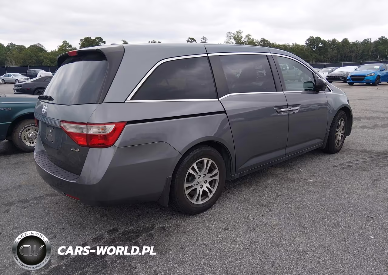 2011 Honda Odyssey Ex-L VIN:5FNRL5H60BB092753 - 4