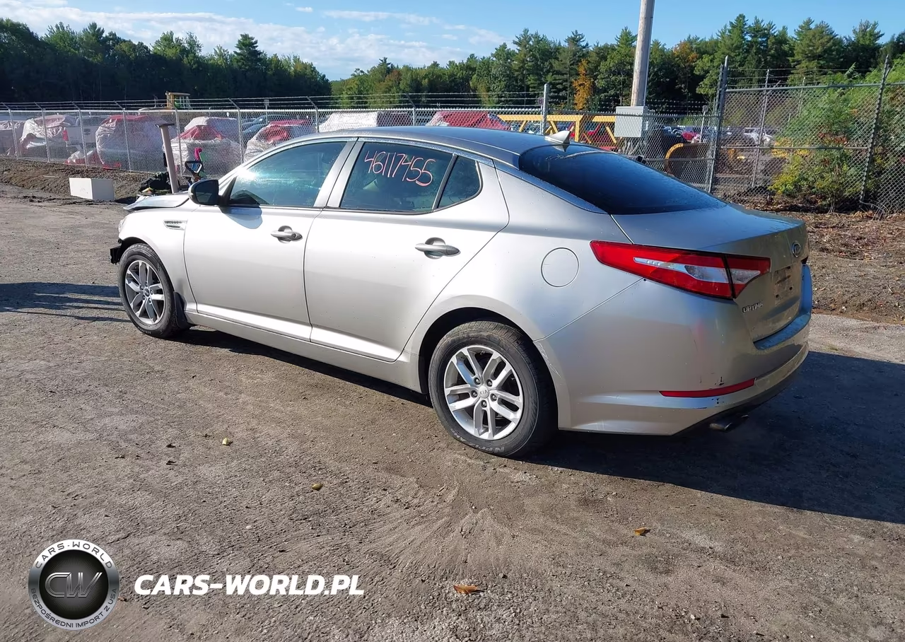 2011 Kia Optima Lx VIN:KNAGM4A7XB5122583 - 3