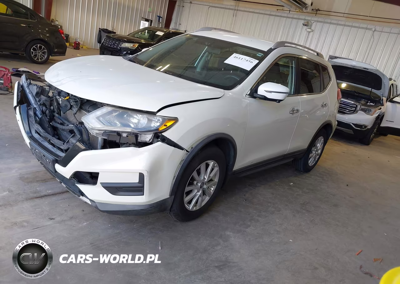 2017 Nissan Rogue Sv VIN:KNMAT2MT4HP544385 - 2