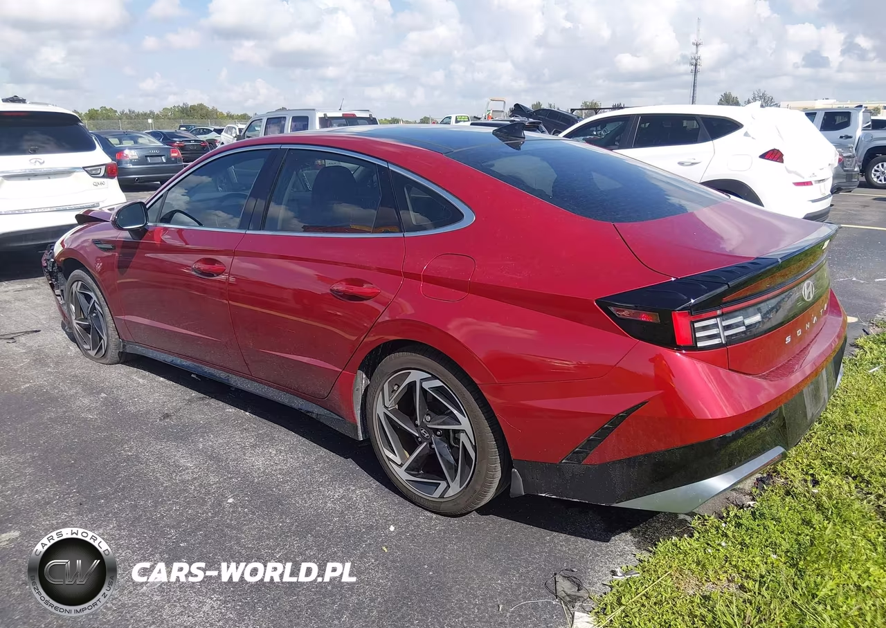 2024 Hyundai Sonata Sel VIN:KMHL14JA9RA402983 - 3