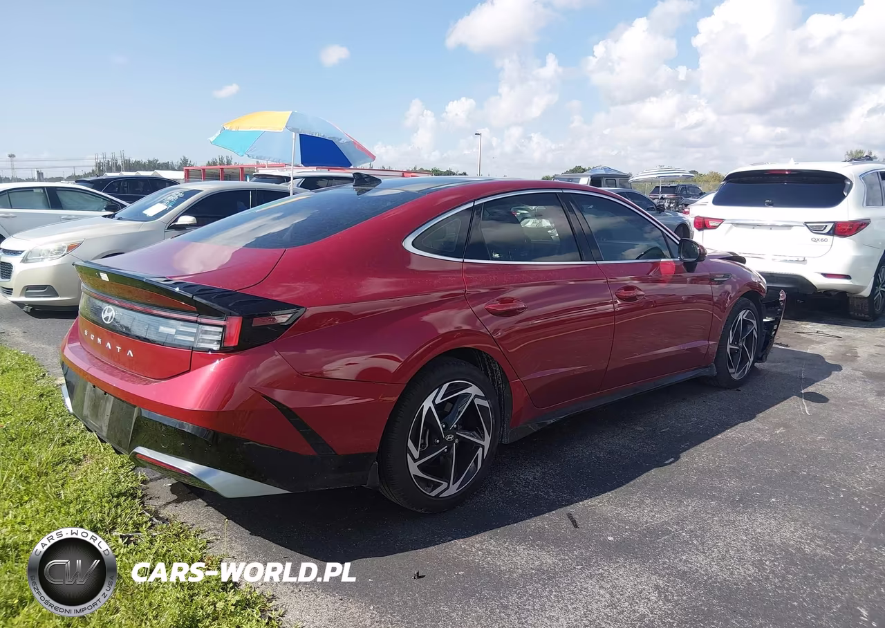 2024 Hyundai Sonata Sel VIN:KMHL14JA9RA402983 - 4