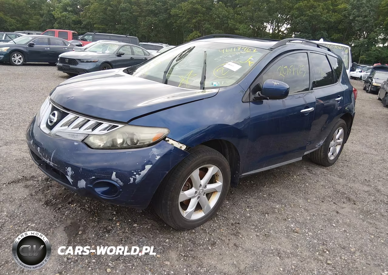 2009 Nissan Murano S VIN:JN8AZ18U89W030093 - 2