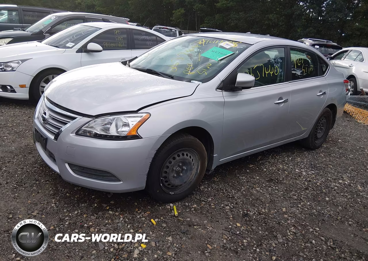 2014 Nissan Sentra Sv VIN:3N1AB7AP9EY274445 - 2