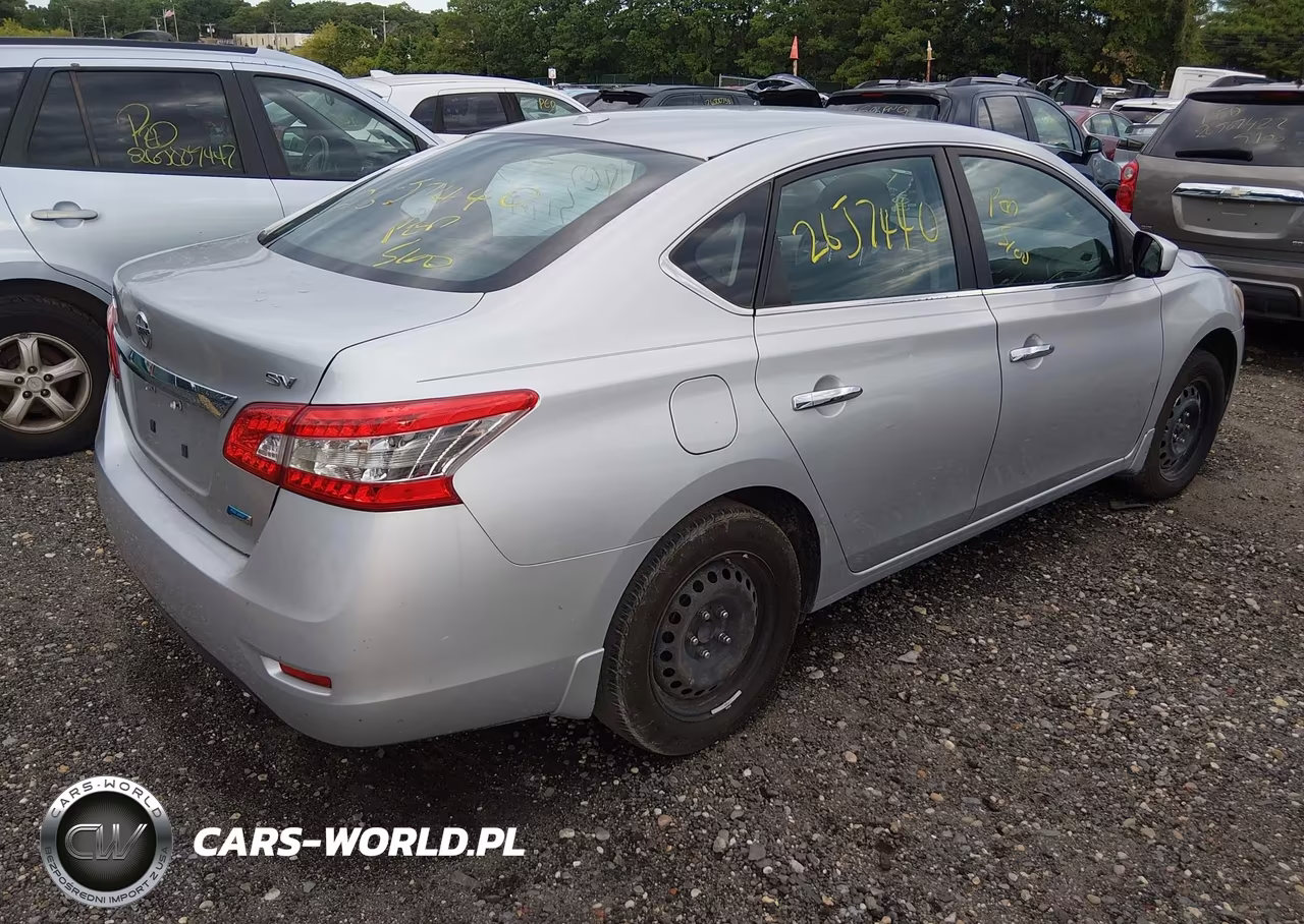 2014 Nissan Sentra Sv VIN:3N1AB7AP9EY274445 - 4