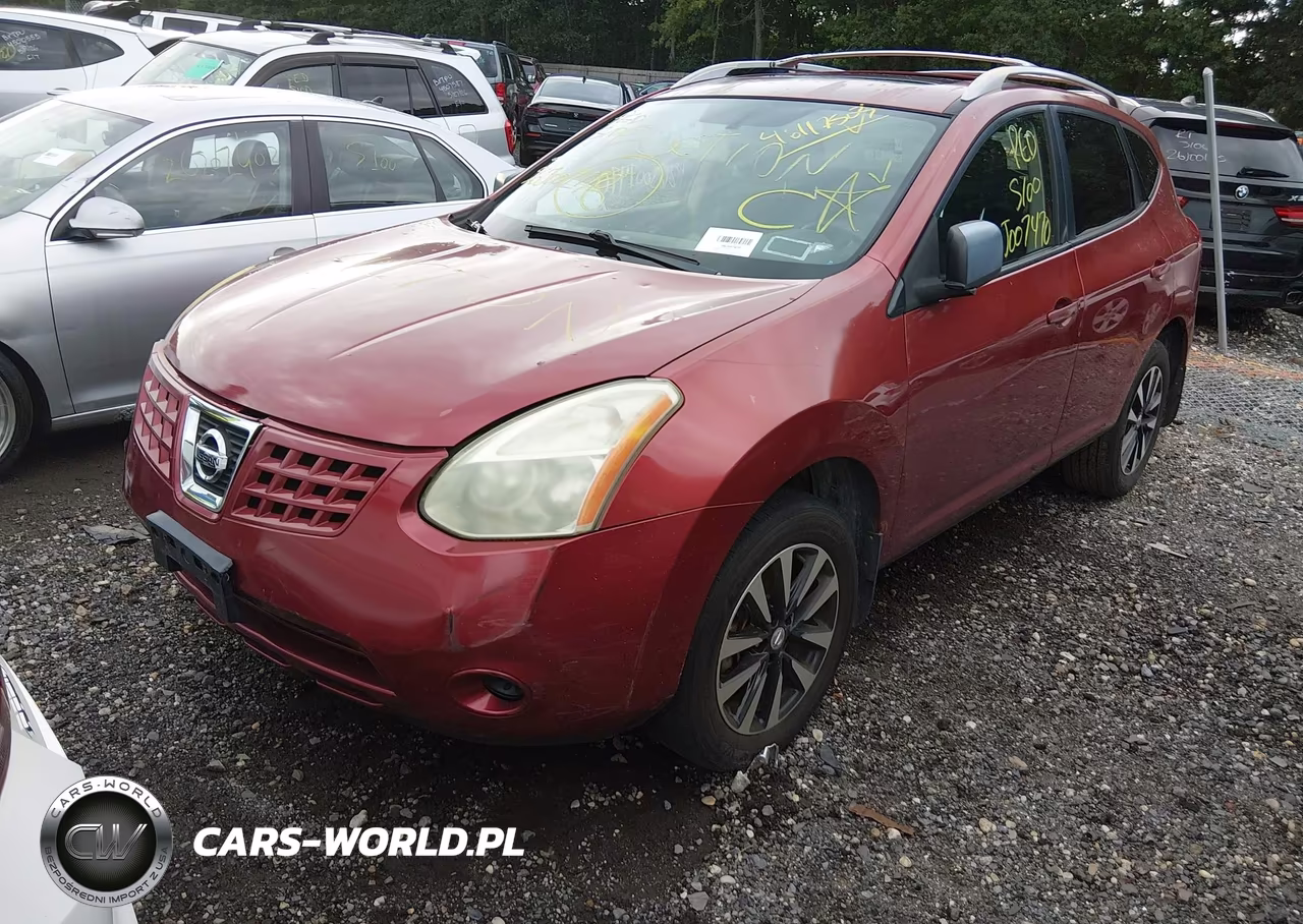 2008 Nissan Rogue Sl VIN:JN8AS58V48W125978 - 2