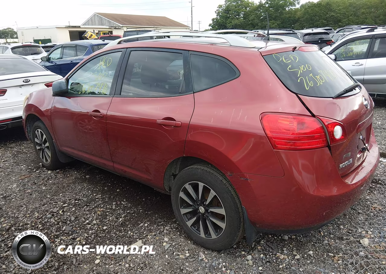 2008 Nissan Rogue Sl VIN:JN8AS58V48W125978 - 3