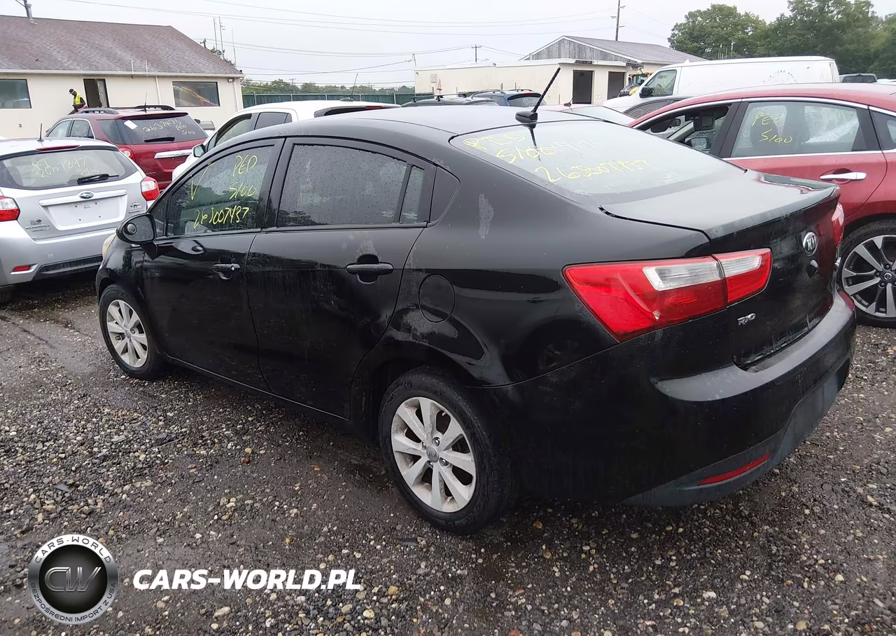 2014 Kia Rio Ex VIN:KNADN4A37E6396688 - 3