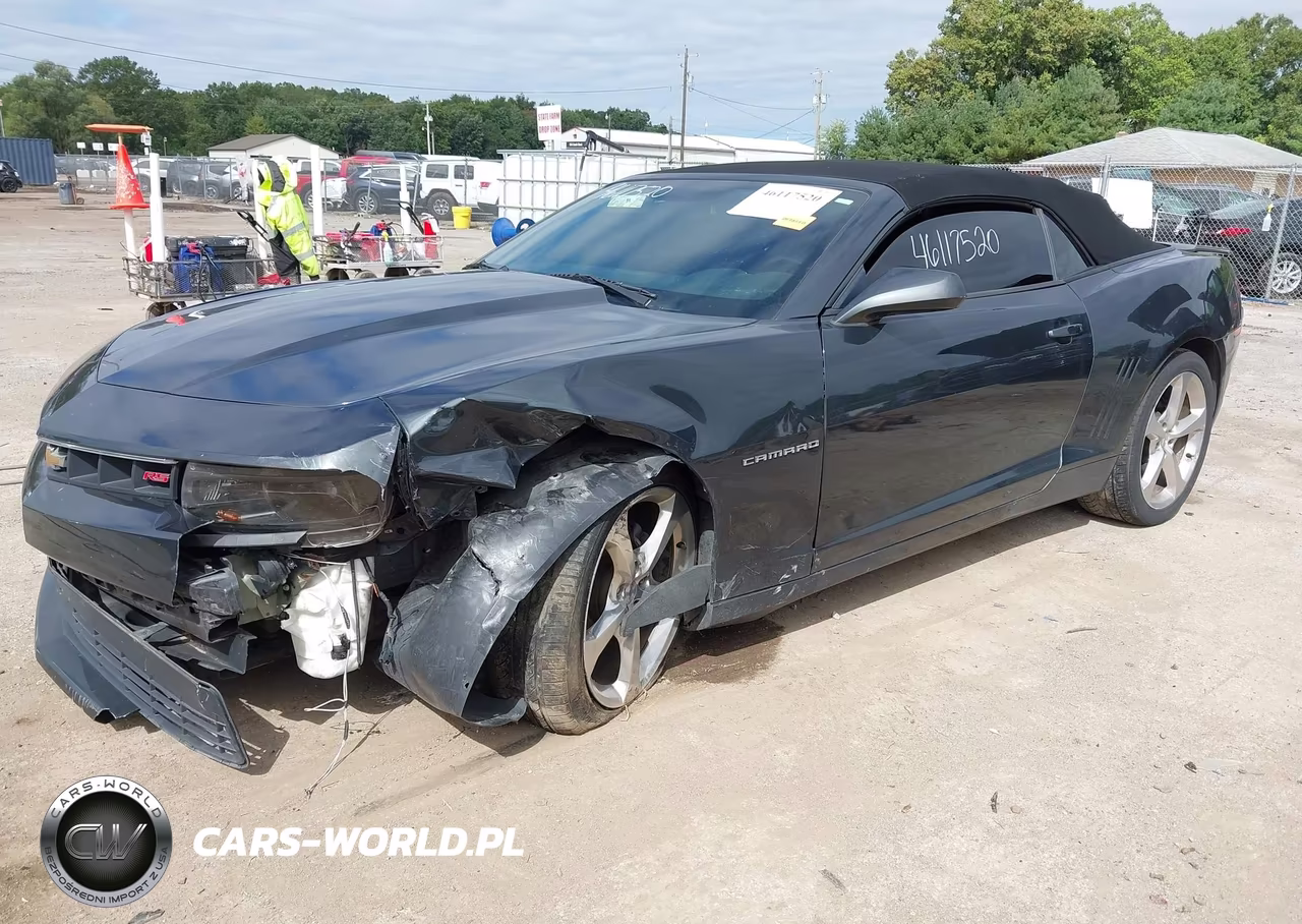 2014 Chevrolet Camaro 1Lt VIN:2G1FB3D38E9316391 - 2