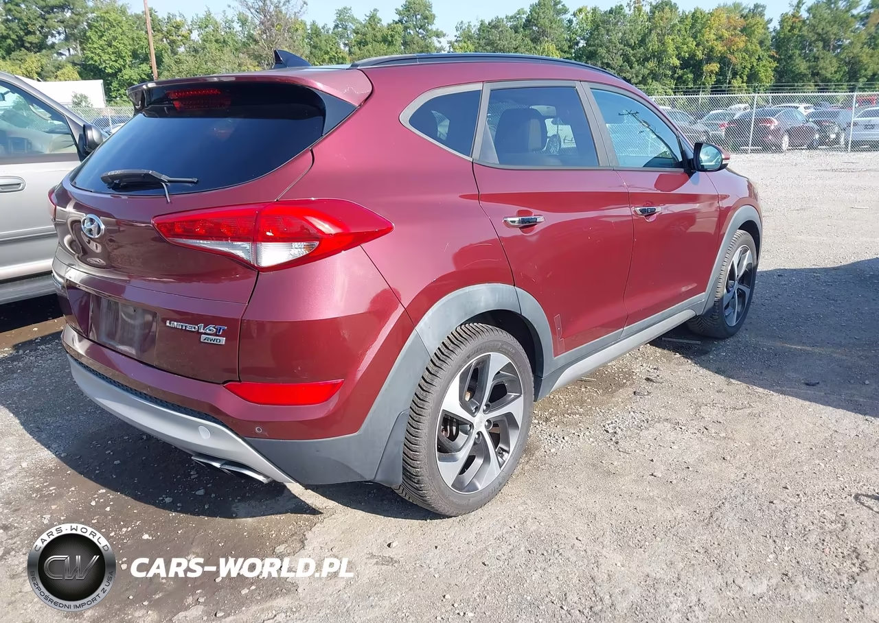2017 Hyundai Tucson Limited VIN:KM8J3CA22HU321437 - 4