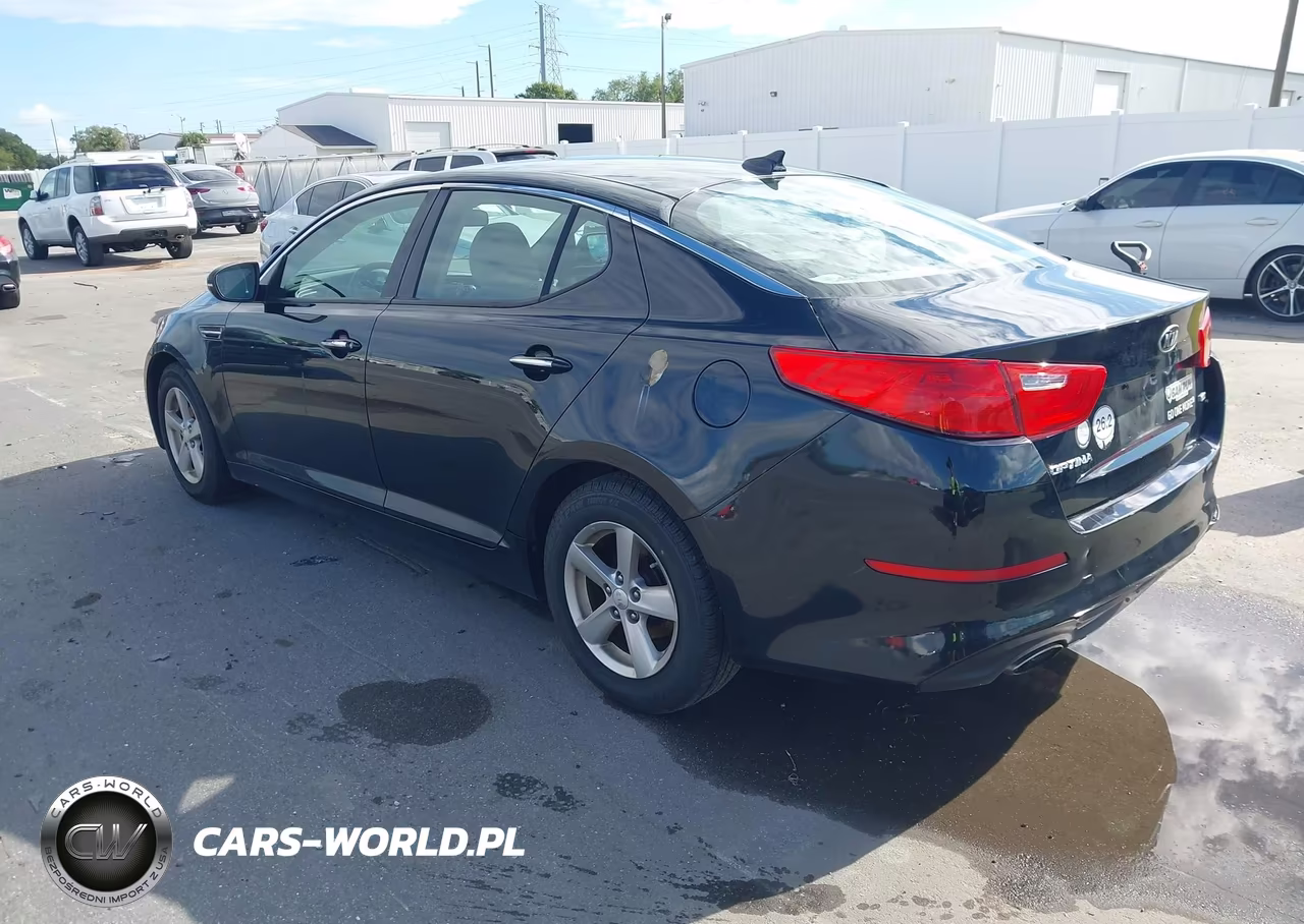 2015 Kia Optima Lx VIN:5XXGM4A77FG377020 - 3