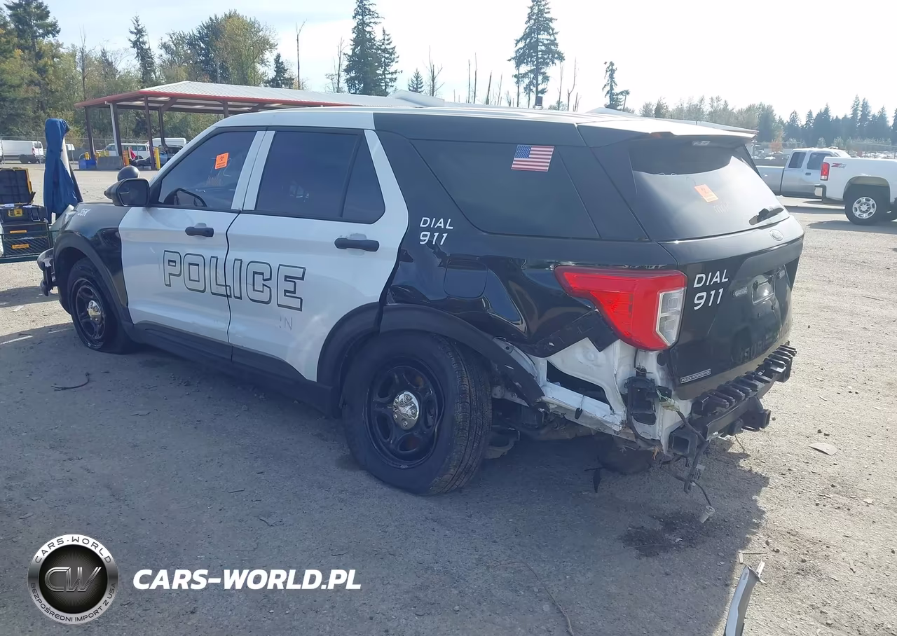 2022 Ford Police Interceptor Utility VIN:1FM5K8ABXNGB57768 - 3