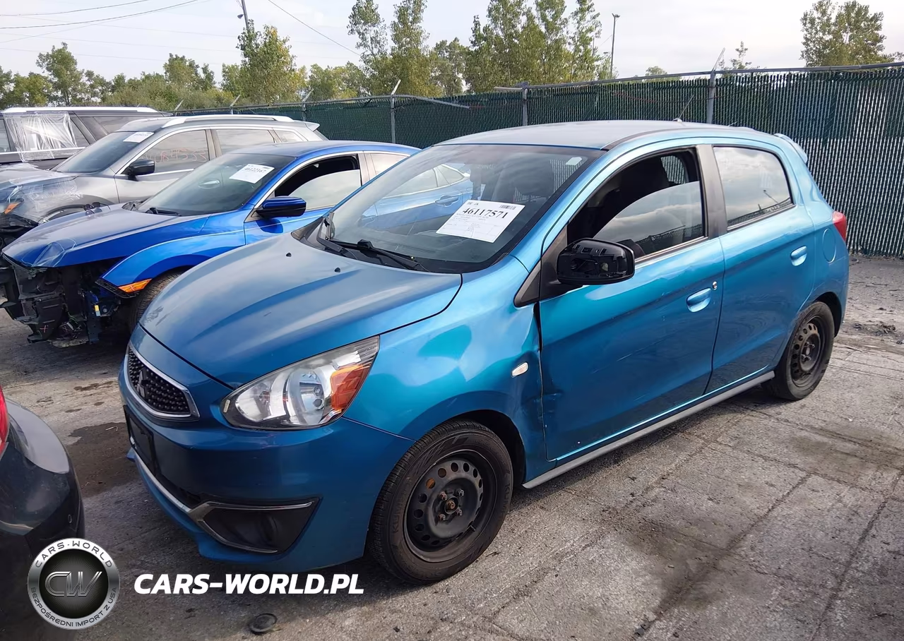2017 Mitsubishi Mirage Es VIN:ML32A3HJ7HH009704 - 2