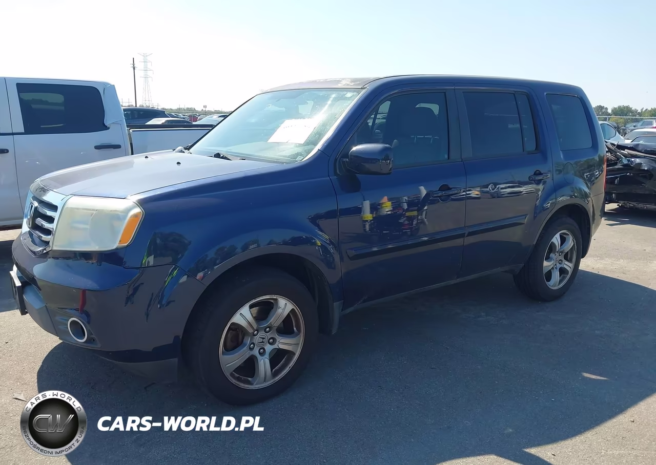 2013 Honda Pilot Ex-L VIN:5FNYF3H53DB029468 - 2