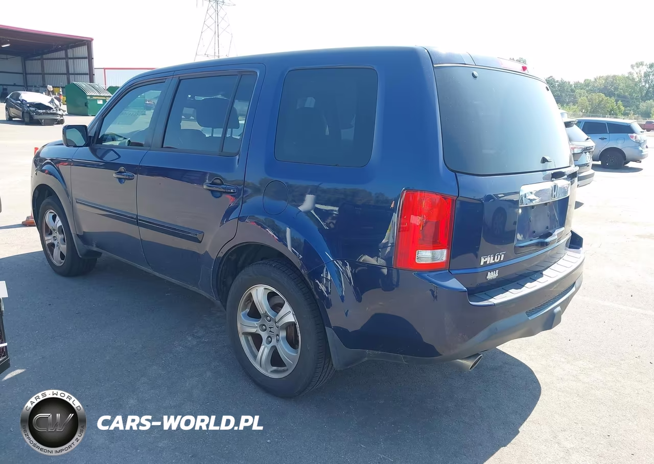 2013 Honda Pilot Ex-L VIN:5FNYF3H53DB029468 - 3