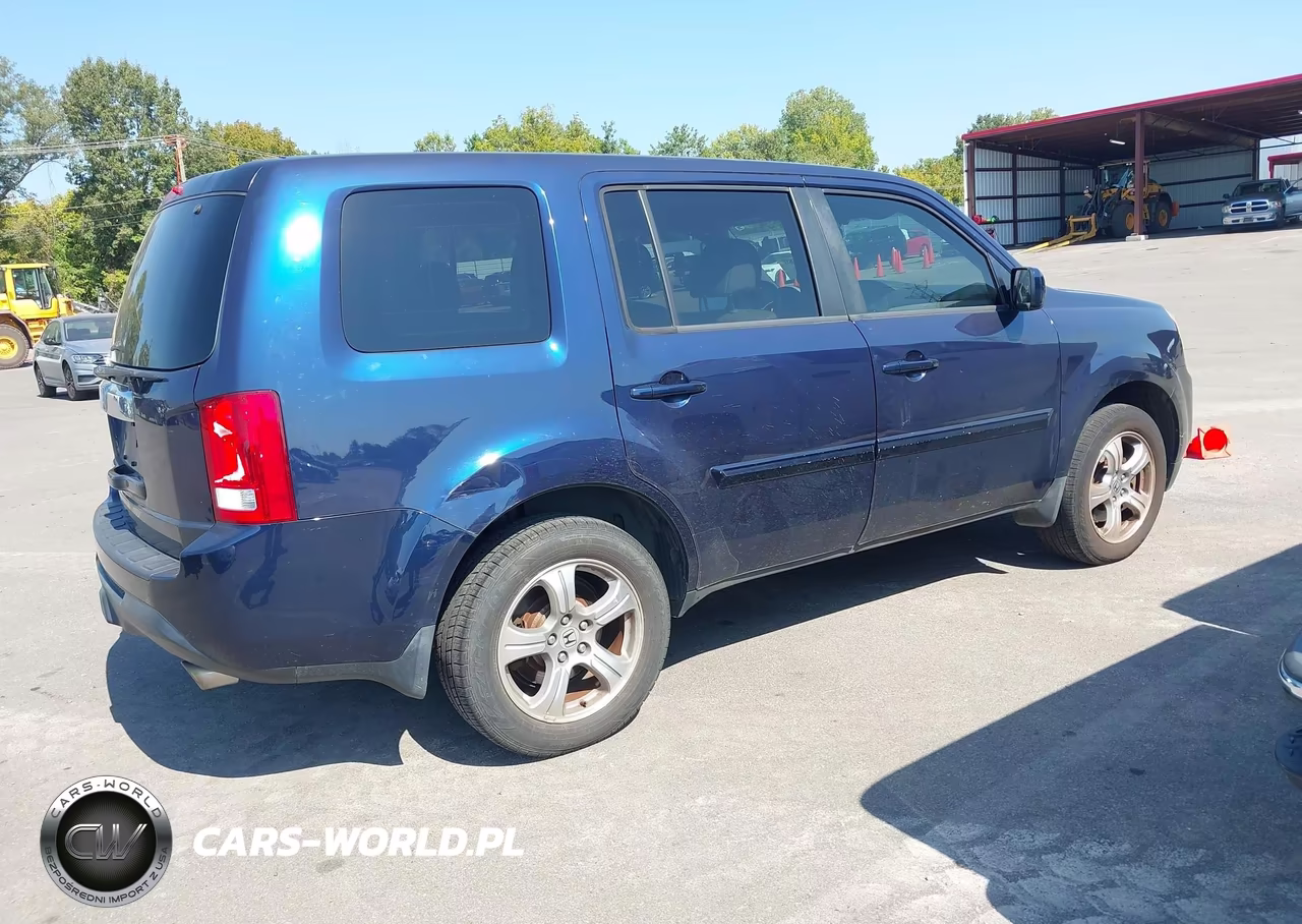 2013 Honda Pilot Ex-L VIN:5FNYF3H53DB029468 - 4
