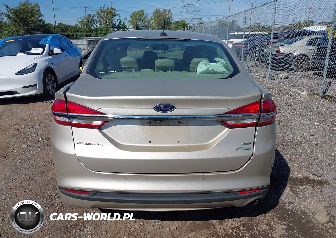 2017 Ford Fusion Se VIN:3FA6P0HD6HR241429 - 17