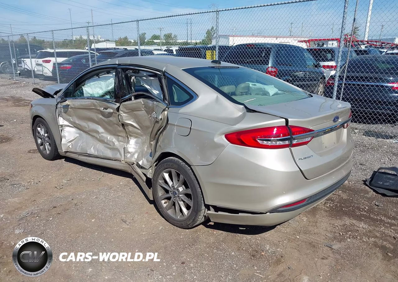 2017 Ford Fusion Se VIN:3FA6P0HD6HR241429 - 3