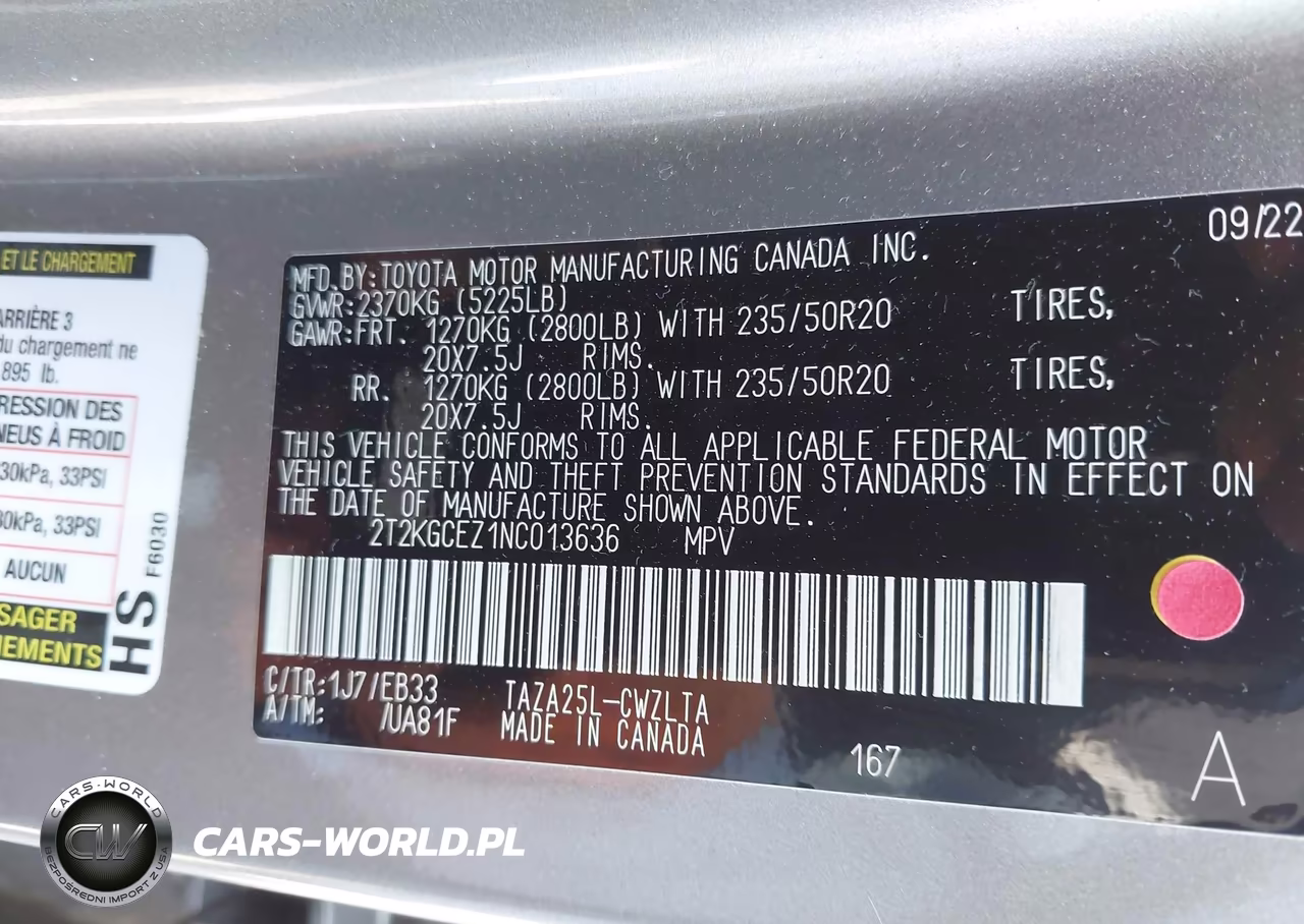 2022 Lexus Nx 350 F Sport Handling VIN:2T2KGCEZ1NC013636 - 9