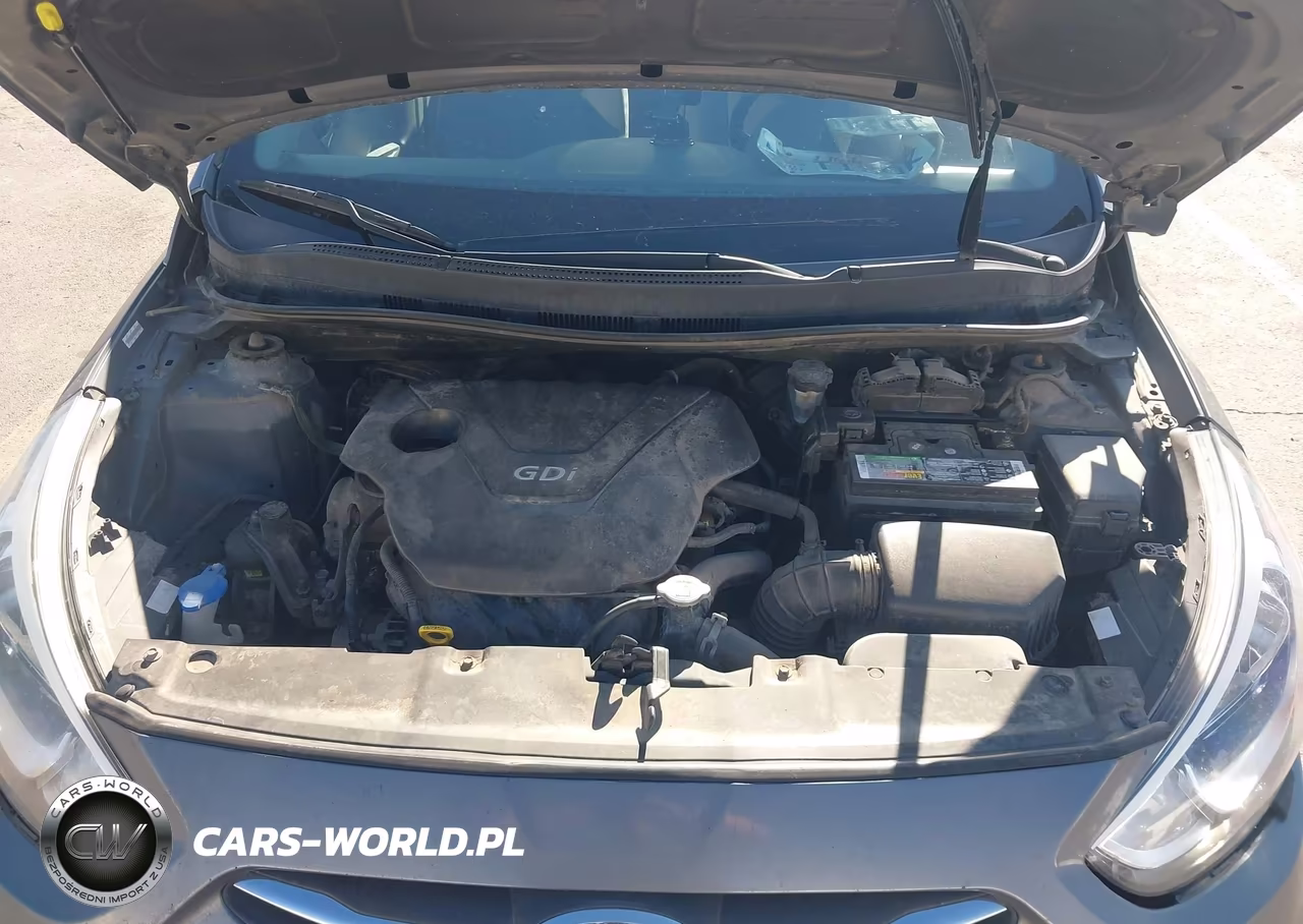 2015 Hyundai Accent Gls VIN:KMHCT4AE4FU818608 - 10