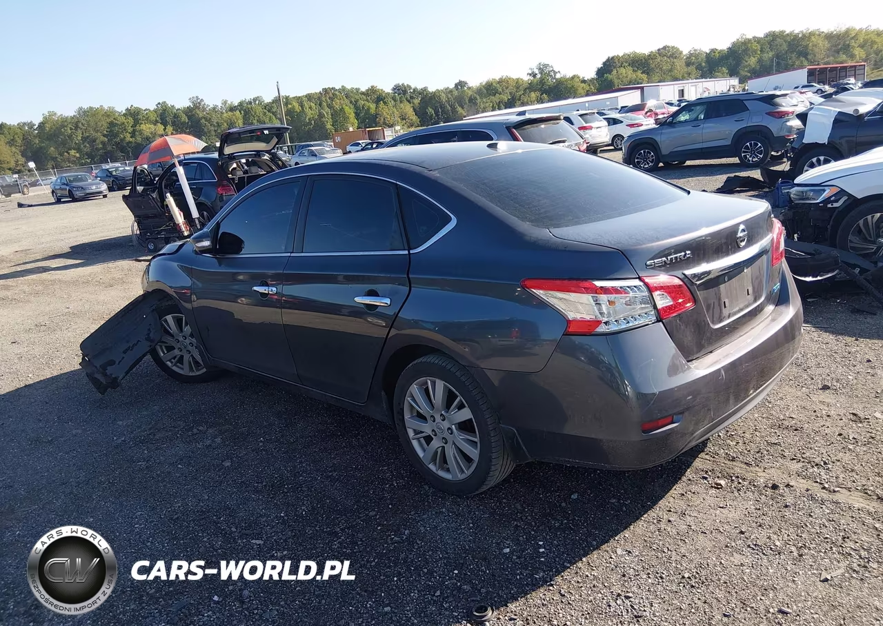 2014 Nissan Sentra Sl VIN:3N1AB7AP1EY306059 - 3